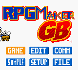 RPG Maker (english) Title Screen